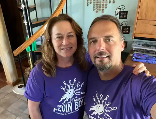 Donna and Kent taking a selfie