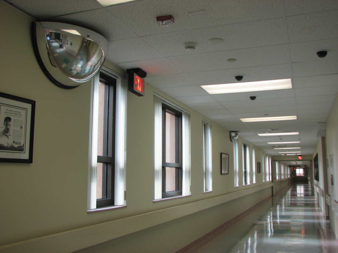 Hallway in a hospital