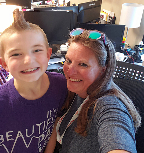 Cayden and Jennifer Krueger