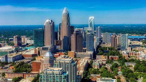 Charlotte, NC skyline