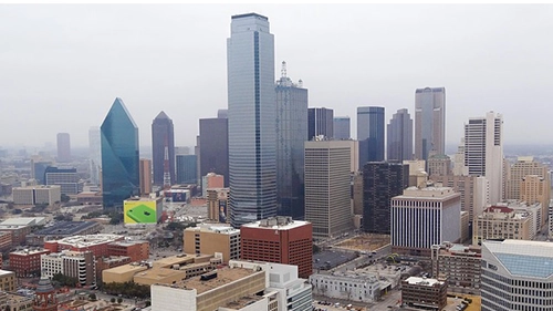Dallas, TX skyline