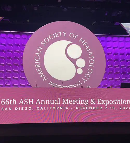 ASH conference sign