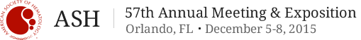 ASH annual meeting logo