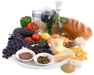 Mediterranean style food