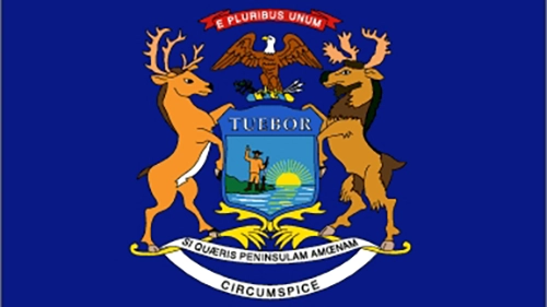 Michigan flag