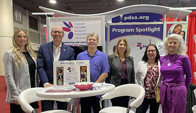 PDSA staff at the PDSA booth