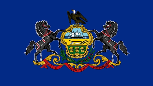 Pennsylvania flag