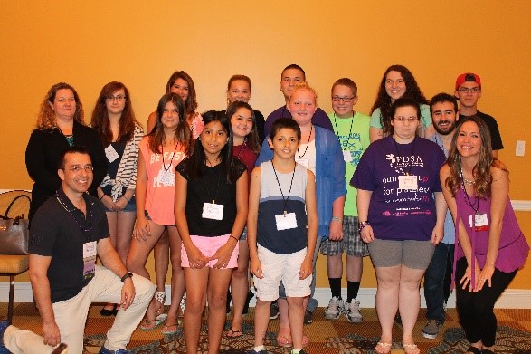 Dr. Tarantino with attendees